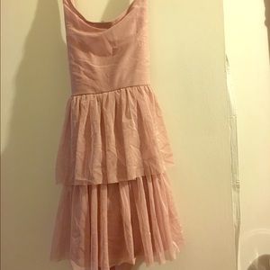 Aqua ruffled top with bow