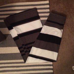 Amazing hardly worn striped, cotton, maxi skirt