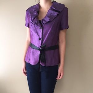 BRAND New Purple Dressbarn Top