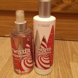 Twisted Peppermint lotion and spray!