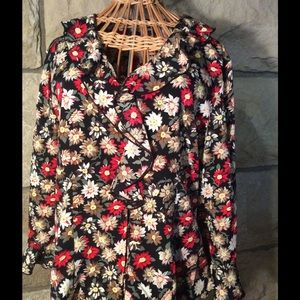 Sag Harbor floral blouse