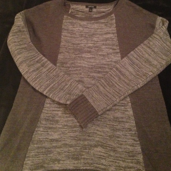 Gray sweater from Kohl's