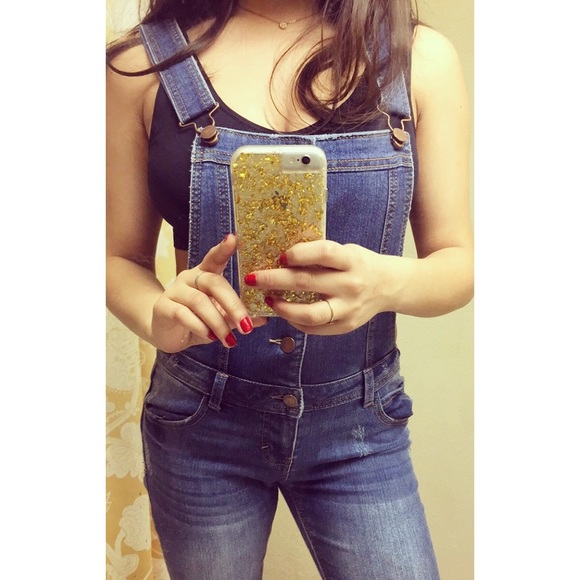 Skinny Jean Overalls