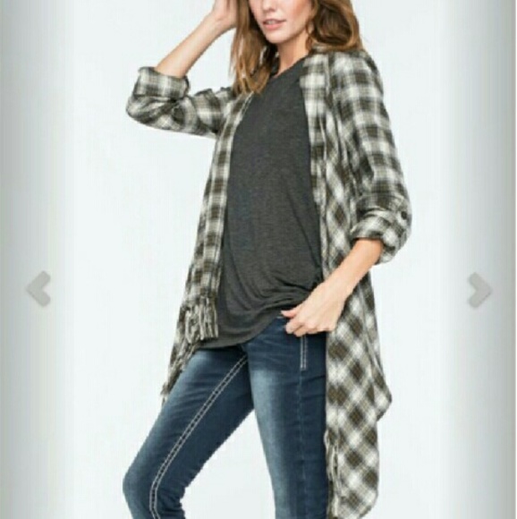 Billabong Tops - Billabong Live It Up Flannel Wrap