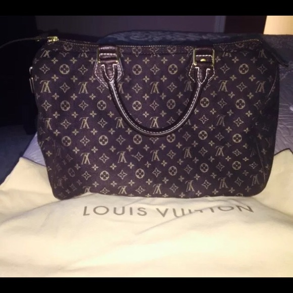 Louis Vuitton monogram brown canvas speedy 30