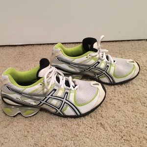 Asics Gel-Frantic 5 (white,black,neon green)