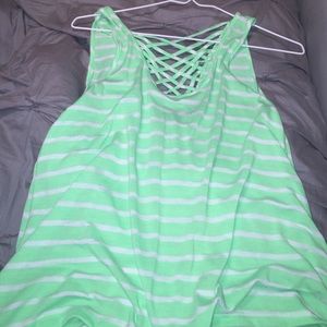 Striped tank top