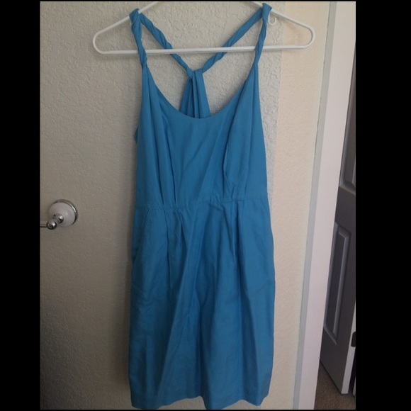Blue cotton Banana Republic dress
