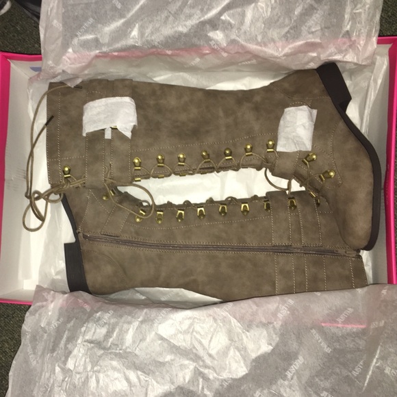 Taupe Boots