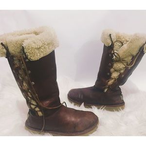 Tall Tie Up Ugg Boots