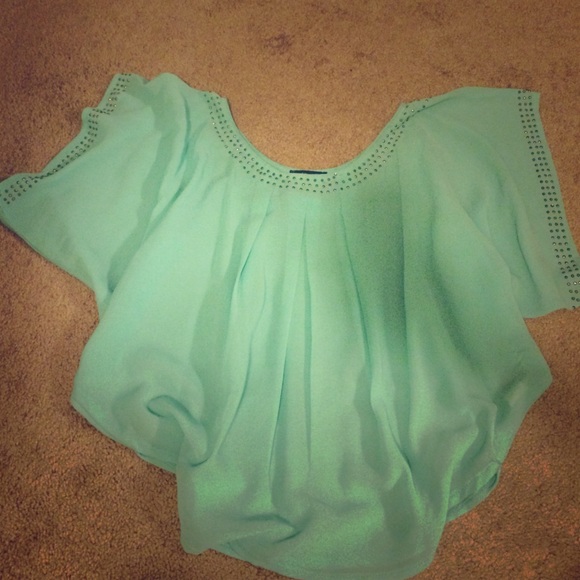 Mint colored Blouse