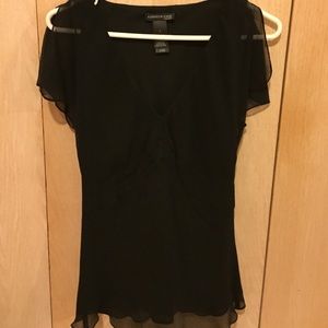 Super cute black blouse