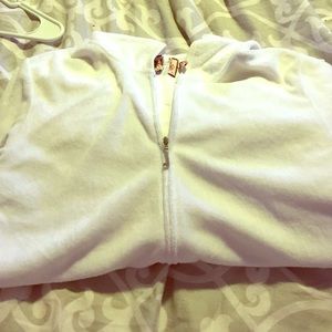 Juicy Couture white zip up.