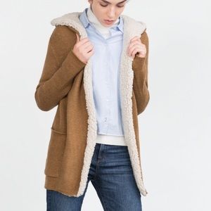 Zara knit coat