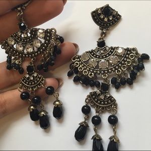 World Market Chandelier Earrings