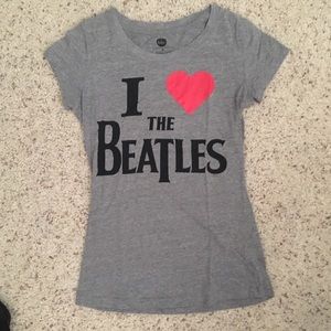 Beatles band tshirt