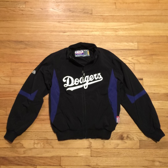 dodgers majestic therma base jacket