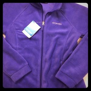 New Columbia Girls Fleece zip up jacket
