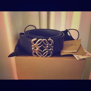 💯authentic men's Loewe belt