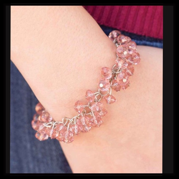 PAPARAZZI "PINK PIXIE DUST" BRACELET, NEW!