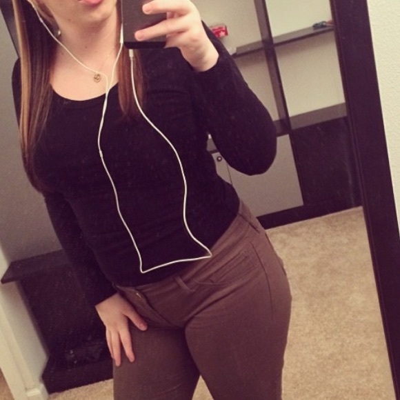 Green refuge jeans