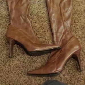 Brown boots