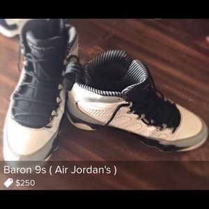 Baron 9s ( Air Jordan's )