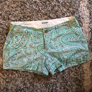 Paisley shorts