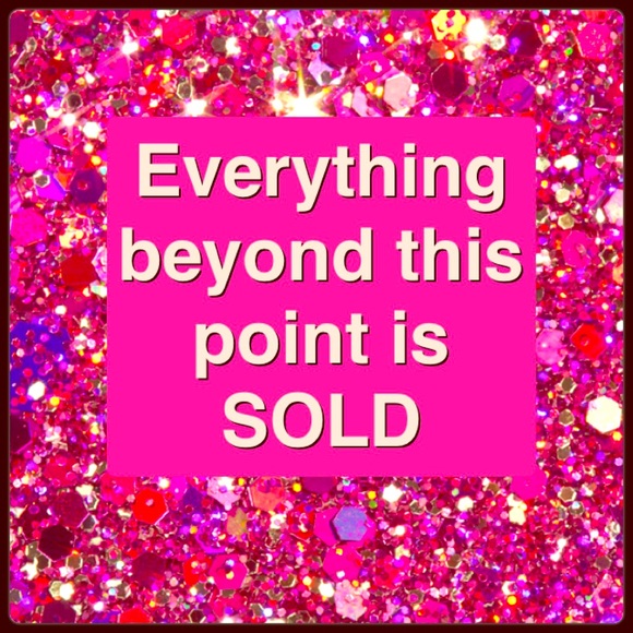 Everything beyond these point is sold