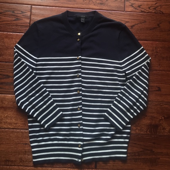 J. Crew Sweaters - Jcrew Jackie cardigan with anchor buttons