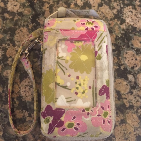Vera Bradley carry all wristlet
