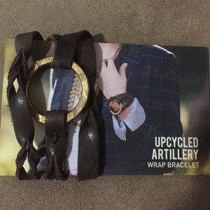 Leather wrap bracelet