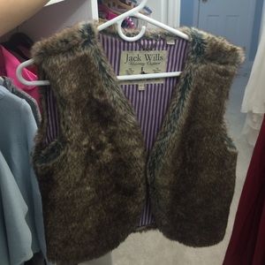 Jack Wills Fur Vest
