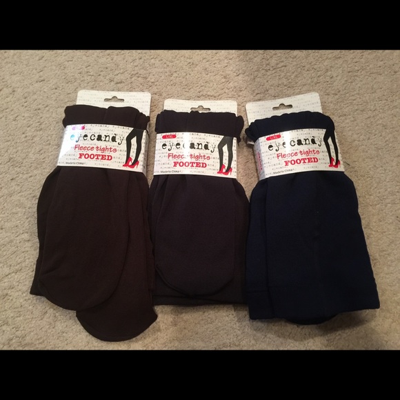 3 Pair of NWT Fleece Lined Tights