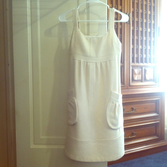 Walter winter white wool lined adjustable straps S - Picture 1 of 3