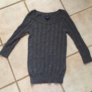 American eagle grey sweater