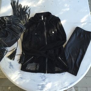 Three piece black outfit!