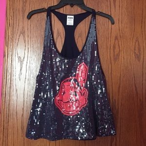 PINK Indians Sparkly Tank