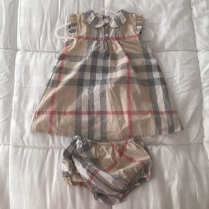 Burberry baby dress
