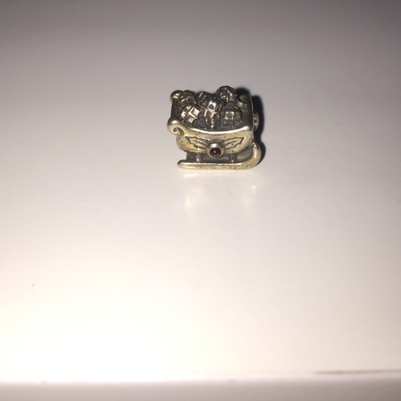 Santa's Sleigh Pandora Charm
