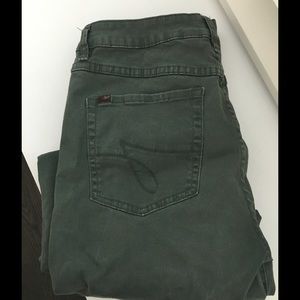 Olive green straight leg Jag Jeans