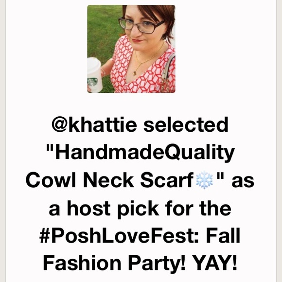 🎉HP 12/6🎉 💕Handmade💕Quality Cowl Neck Scarf❄️ - Picture 4 of 4