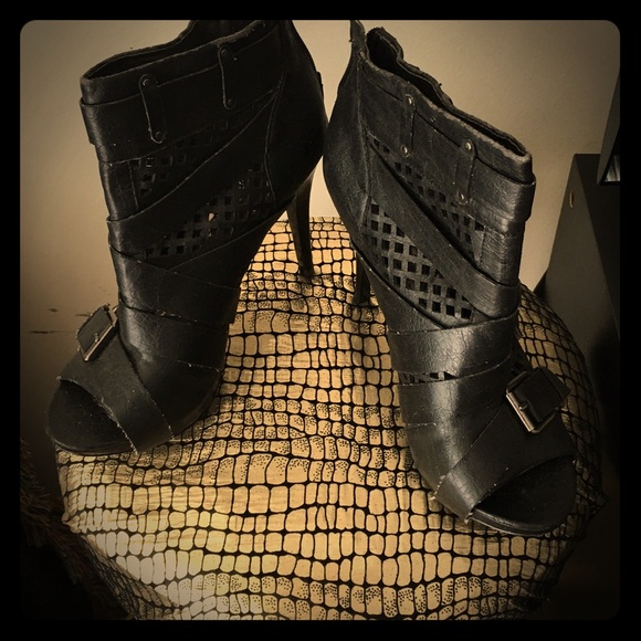 Carlos Black Booties