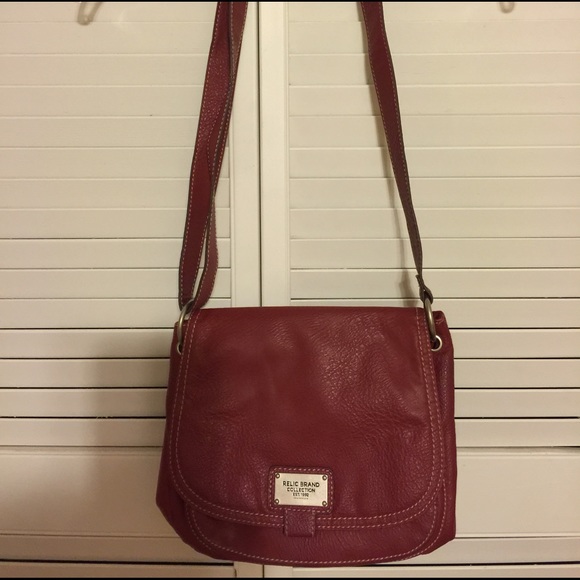 Relic brand red crossbody purse