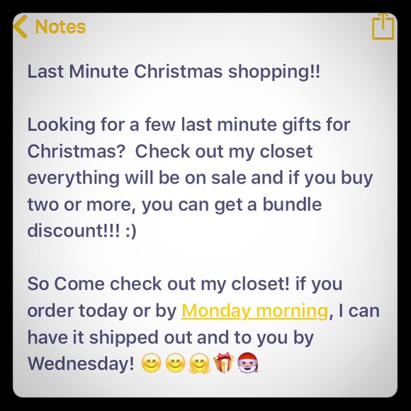 CHRISTMAS SALEEEEE