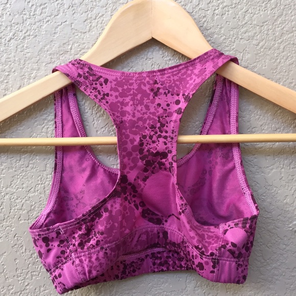 Pink Reebok Sports Bra - Picture 2 of 3