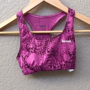 Pink Reebok Sports Bra