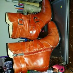 Vintage harley davidson boots
