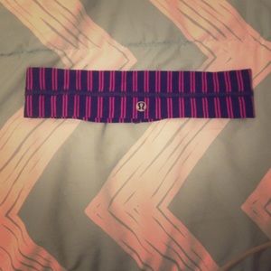 Lululemon athletica headband purple/black/