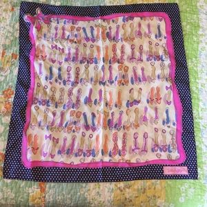 Lilly Pulitzer silk scarf